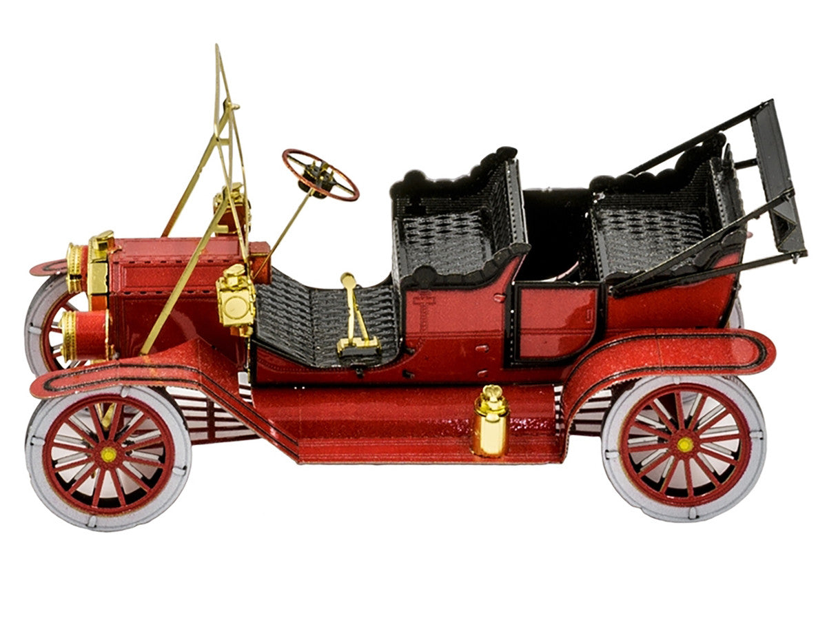 Model Kit 1908 Ford Model T Red (Moderate Difficulty) Steel Model by Metal Earth LuxuryLifeWay Online Store