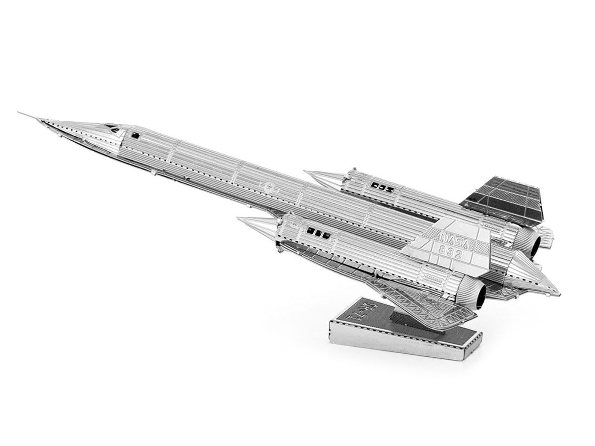 Model Kit Lockheed Martin SR-71 Blackbird Aircraft (Moderate Difficulty) Steel Model by Metal Earth LuxuryLifeWay Online Store