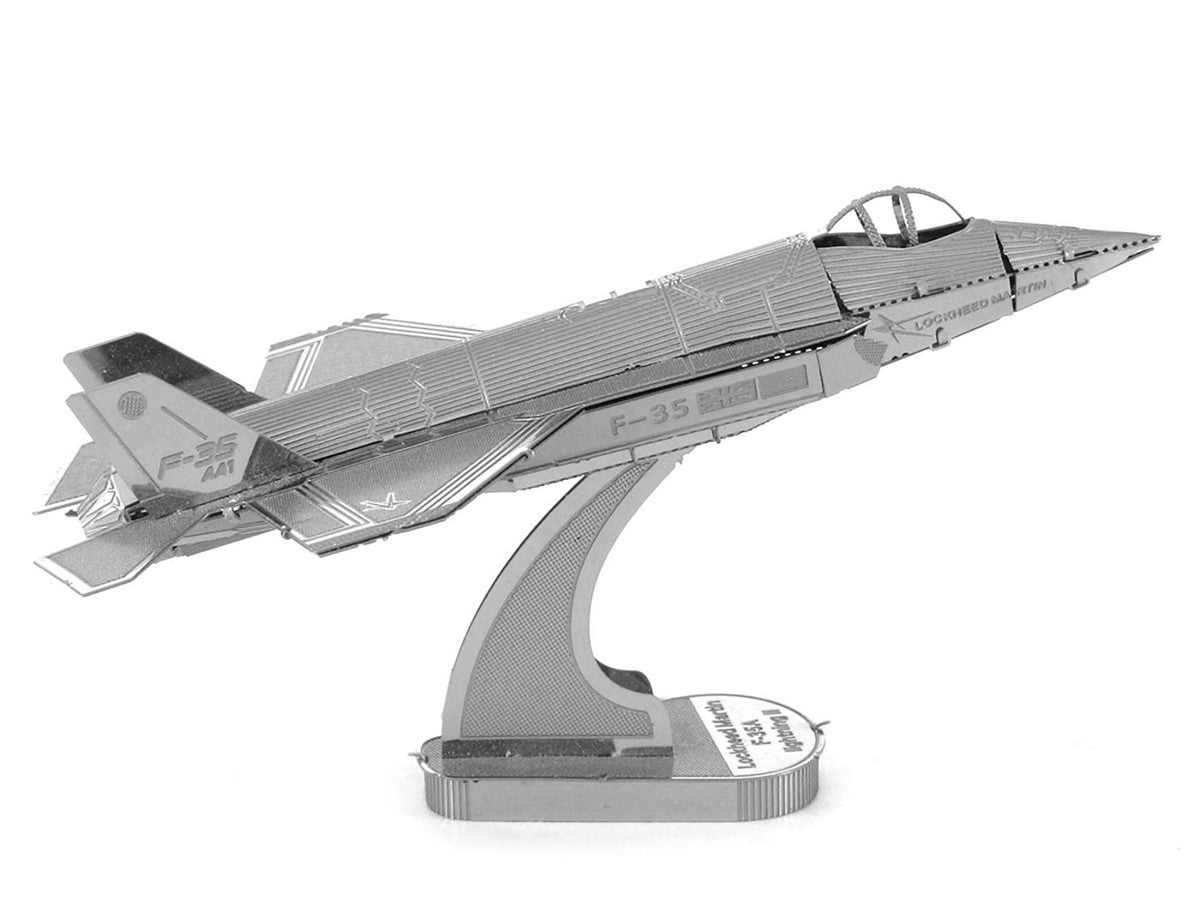 Model Kit Lockheed Martin F-35 Lightning II Aircraft (Moderate Difficulty) Steel Model by Metal Earth LuxuryLifeWay Online Store