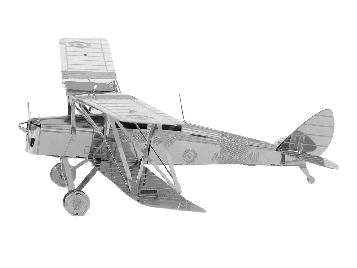Model Kit De Havilland Tiger Moth Trainer Aircraft (Moderate Difficulty) Steel Model by Metal Earth LuxuryLifeWay Online Store
