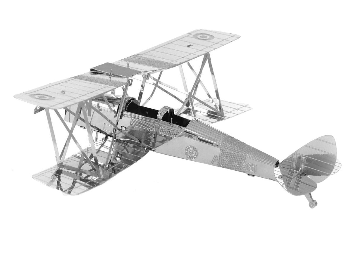 Model Kit De Havilland Tiger Moth Trainer Aircraft (Moderate Difficulty) Steel Model by Metal Earth LuxuryLifeWay Online Store