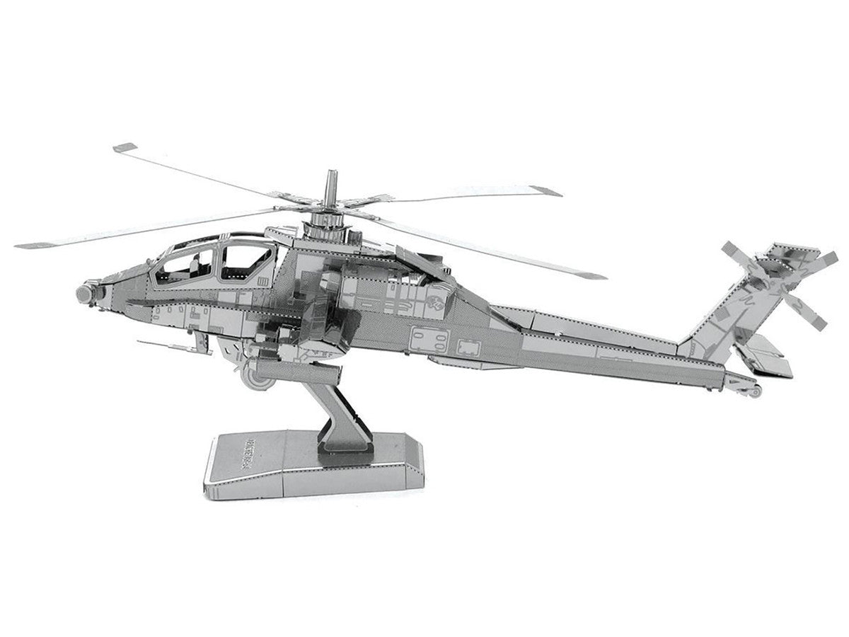 Model Kit Boeing AH-64 Apache Attack Helicopter (Moderate Difficulty) Steel Model by Metal Earth LuxuryLifeWay Online Store
