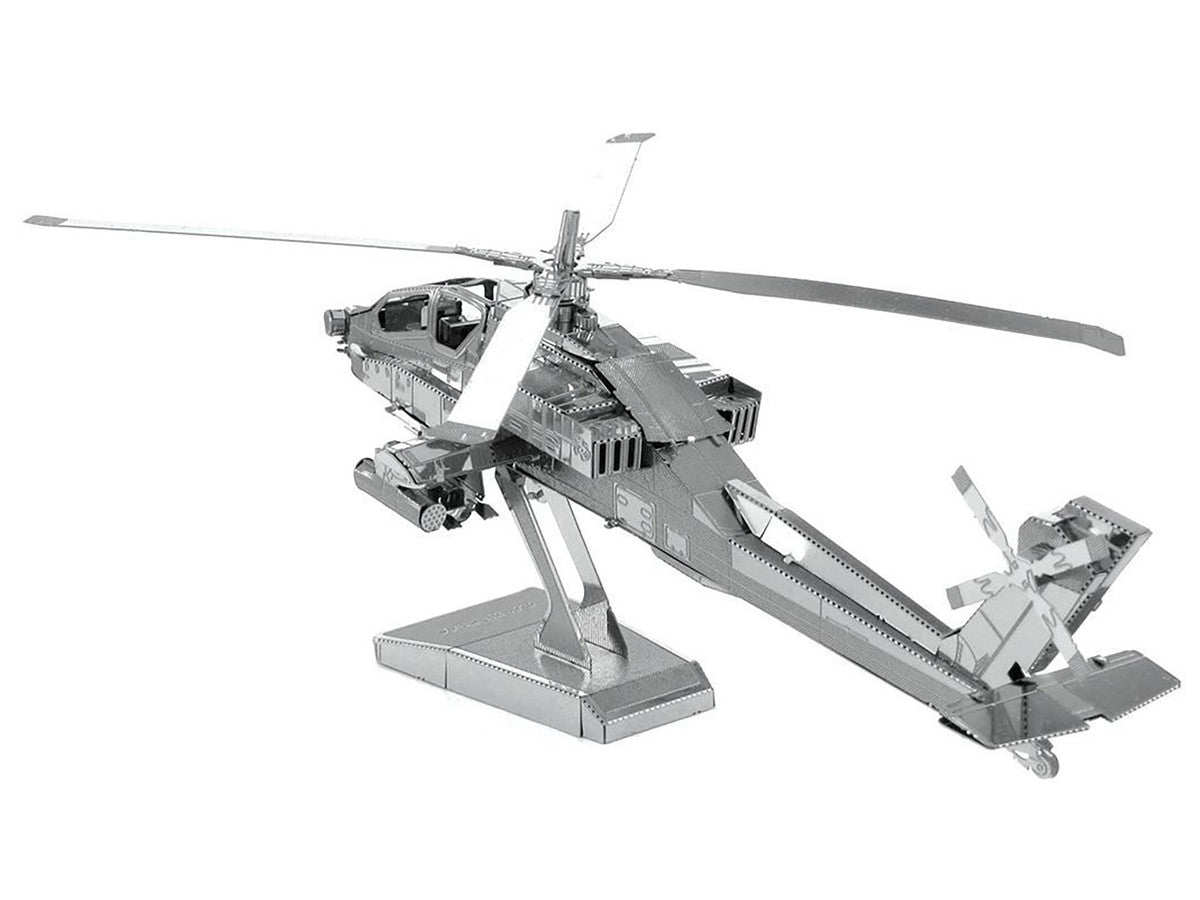 Model Kit Boeing AH-64 Apache Attack Helicopter (Moderate Difficulty) Steel Model by Metal Earth LuxuryLifeWay Online Store