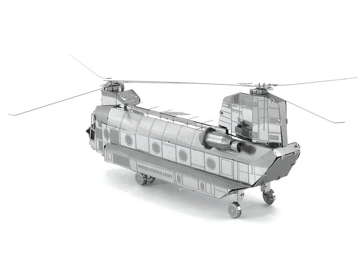 Model Kit Boeing CH-47 Chinook Transport Helicopter (Moderate Difficulty) Steel Model by Metal Earth LuxuryLifeWay Online Store