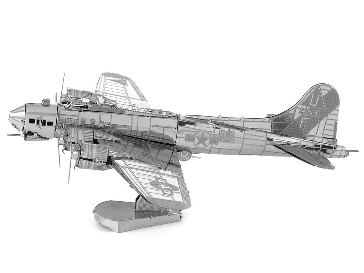 Model Kit Boeing B-17 Flying Fortress Bomber Aircraft (Moderate Difficulty) Steel Model by Metal Earth LuxuryLifeWay Online Store