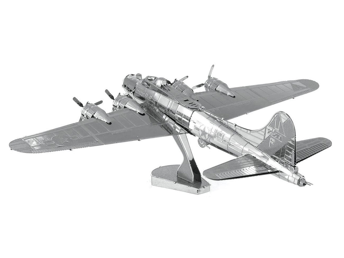 Model Kit Boeing B-17 Flying Fortress Bomber Aircraft (Moderate Difficulty) Steel Model by Metal Earth LuxuryLifeWay Online Store