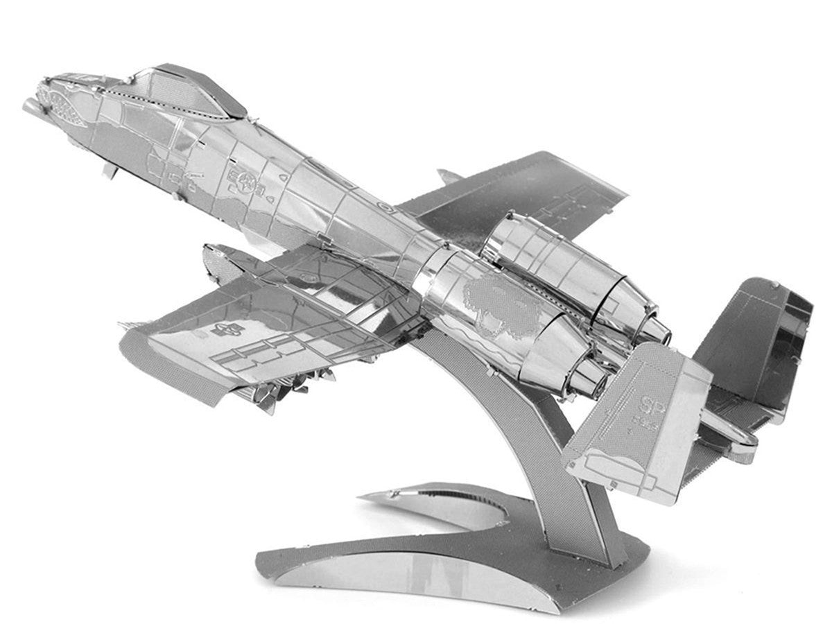 Model Kit Fairchild Republic A-10 Thunderbolt II "Warthog" Attack Aircraft (Moderate Difficulty) Steel Model by Metal Earth LuxuryLifeWay Online Store