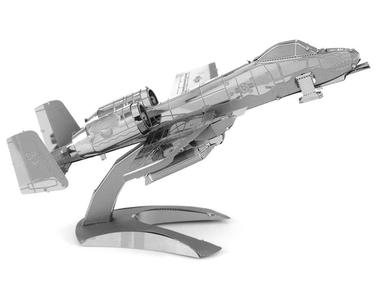 Model Kit Fairchild Republic A-10 Thunderbolt II "Warthog" Attack Aircraft (Moderate Difficulty) Steel Model by Metal Earth LuxuryLifeWay Online Store