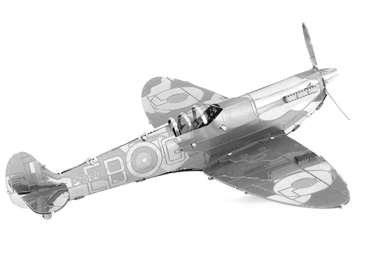 Model Kit Supermarine Spitfire Fighter Aircraft "Royal Air Force" (Easy Difficulty) Steel Model by Metal Earth LuxuryLifeWay Online Store