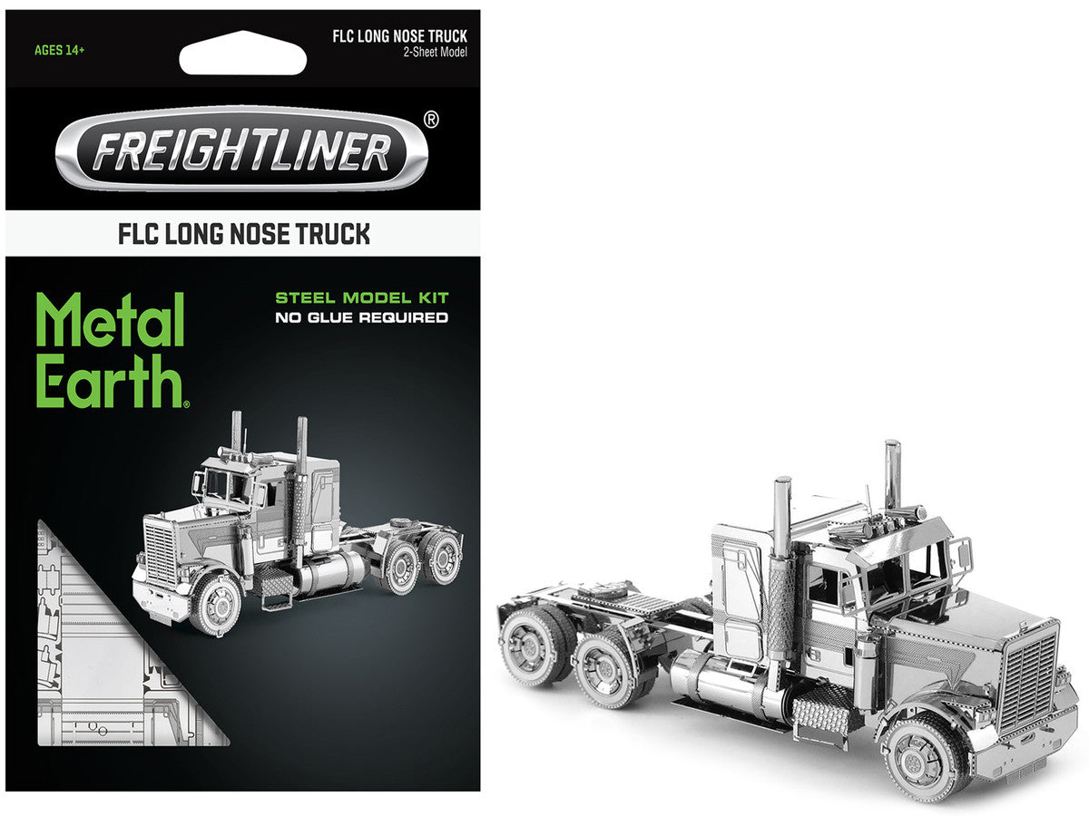 Model Kit Freightliner FLC Long Nose Truck (Challenging Difficulty) Steel Model by Metal Earth LuxuryLifeWay Online Store