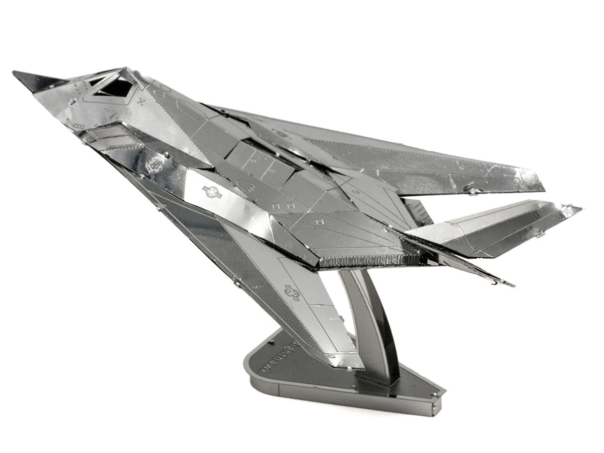 Model Kit Lockheed Martin F-117 Nighthawk Stealth Aircraft "United States Air Force" (Moderate Difficulty) Steel Model by Metal Earth LuxuryLifeWay Online Store
