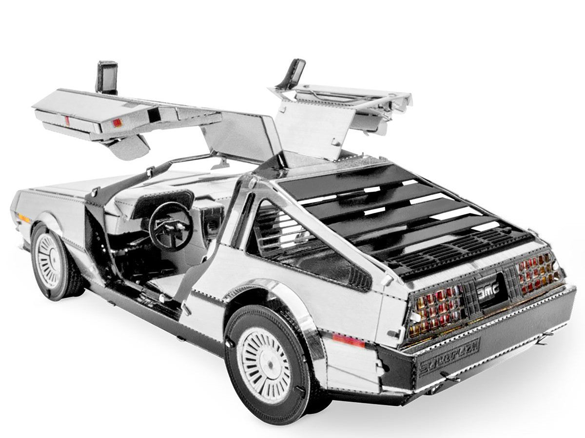 Model Kit DeLorean Brushed Metal (Moderate Difficulty) Steel Model by Metal Earth LuxuryLifeWay Online Store