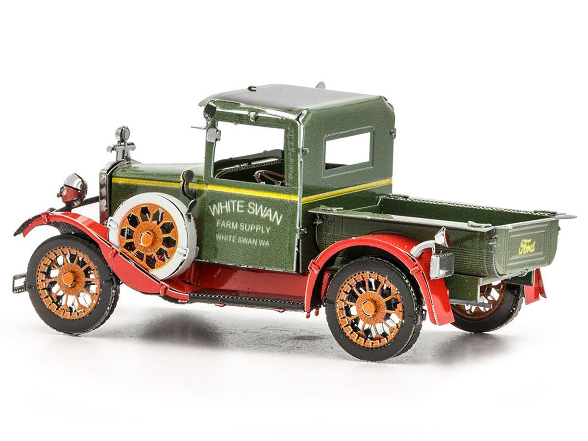 Model Kit 1931 Ford Model A Pickup Truck Green (Moderate Difficulty) Steel Model by Metal Earth LuxuryLifeWay Online Store
