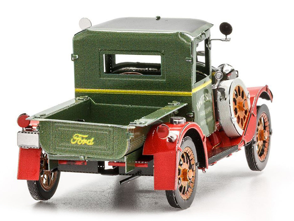 Model Kit 1931 Ford Model A Pickup Truck Green (Moderate Difficulty) Steel Model by Metal Earth LuxuryLifeWay Online Store