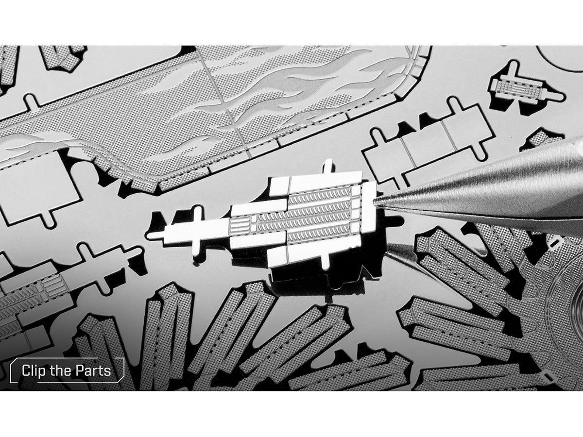 Model Kit Monster Truck with Flame Graphics (Moderate Difficulty) Steel Model by Metal Earth LuxuryLifeWay Online Store