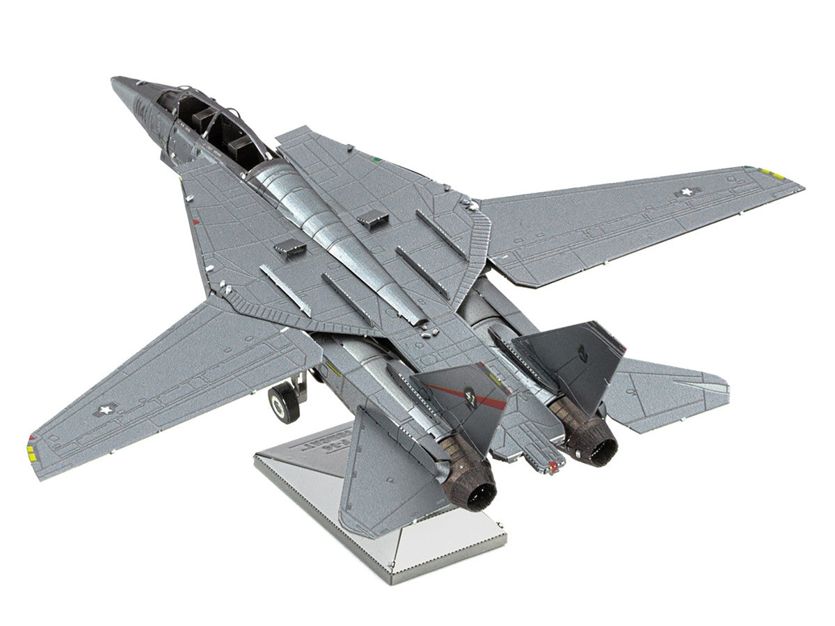 Model Kit Grumman F-14 Tomcat Fighter Aircraft "United States Navy" (Challenging Difficulty) Steel Model by Metal Earth LuxuryLifeWay Online Store