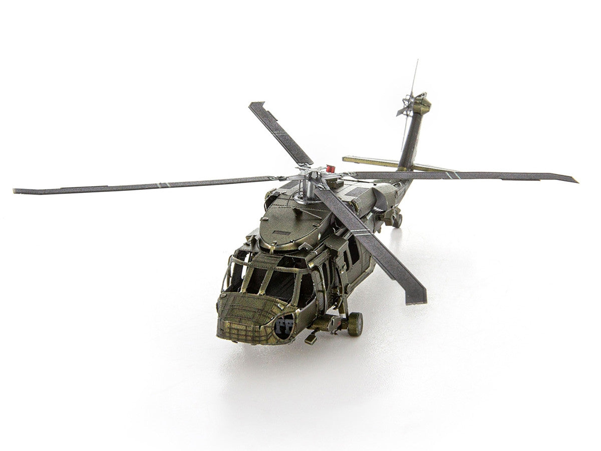 Model Kit Sikorsky Black Hawk Helicopter "United States Army" (Moderate Difficulty) Steel Model by Metal Earth LuxuryLifeWay Online Store