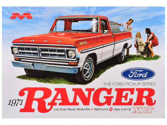 Skill 3 Model Kit 1971 Ford Ranger XLT Pickup Truck 1/25 Scale Model by Moebius LuxuryLifeWay Online Store