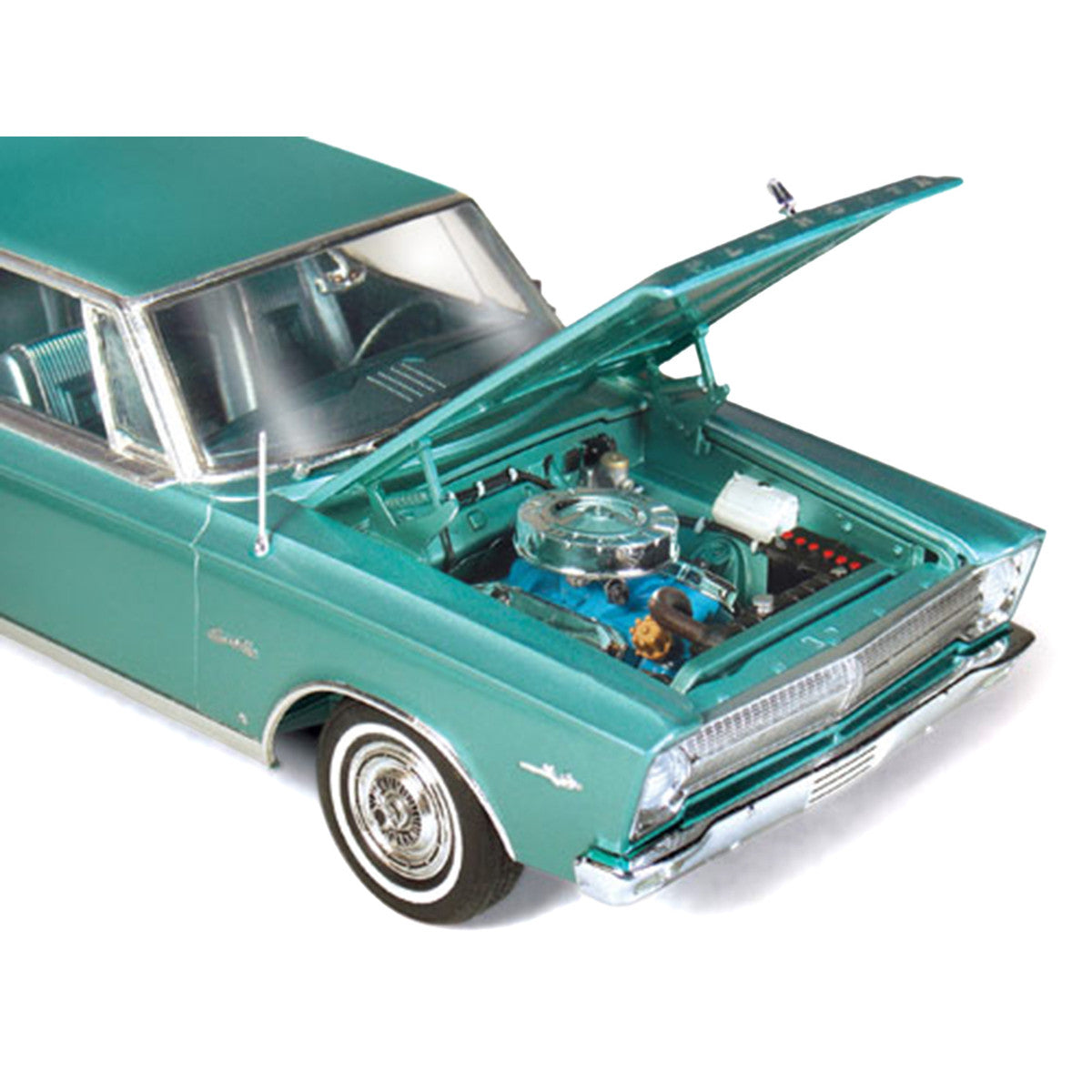 Skill 3 Model Kit 1965 Plymouth Satellite 1/25 Scale Model by Moebius LuxuryLifeWay Online Store