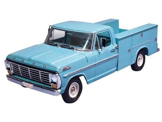Skill 3 Model Kit 1967 Ford F100 Service Bed Pickup Truck 1/25 Scale Model by Moebius LuxuryLifeWay Online Store