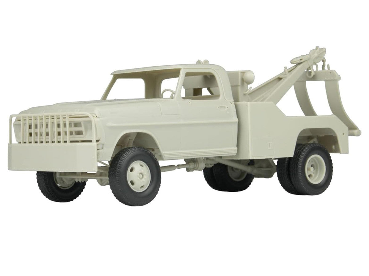 Skill 3 Model Kit 1972 Ford F-350 4x4 Tow Truck High Side Version 1/25 Scale Model by Moebius LuxuryLifeWay Online Store