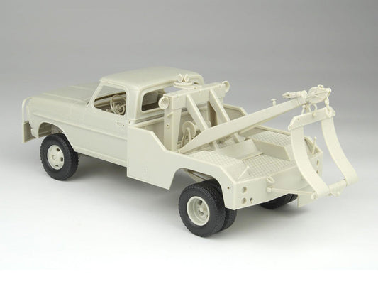 Skill 3 Model Kit 1972 Ford F-350 4x4 Tow Truck High Side Version 1/25 Scale Model by Moebius LuxuryLifeWay Online Store
