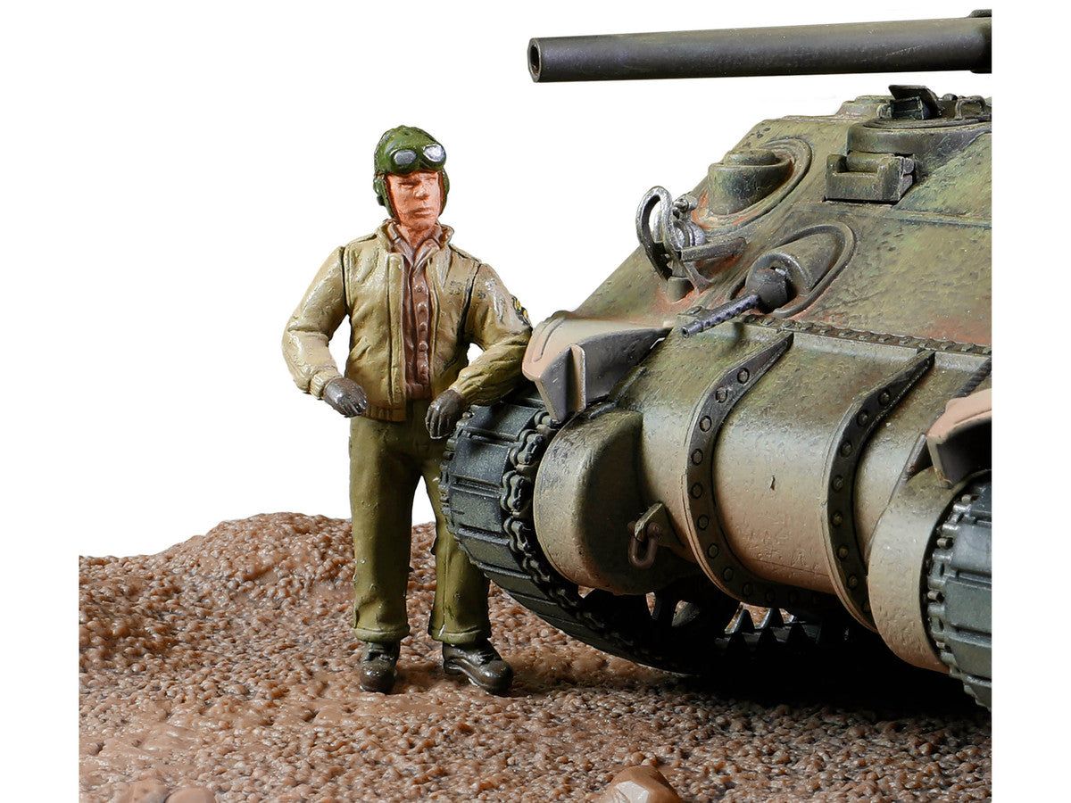 Sherman M4 (75) Medium Tank U.S. "753th Tank Battalion Gustav Line Italy" (1944) "Engine Plus" Series 1/32 Diecast Model by Metal Proud LuxuryLifeWay Online Store