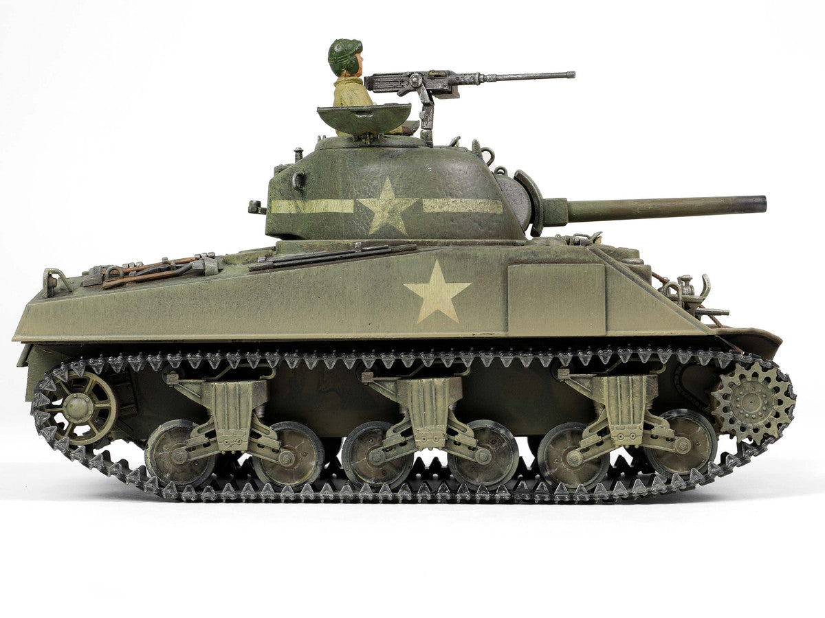 Sherman M4A3 (75) Medium Tank U.S. "Training vehicle C Company 10th Tank Battalion 5th Armored Division New York" (1943) "Engine Plus" Series 1/32 Diecast Model by Metal Proud LuxuryLifeWay Online Store