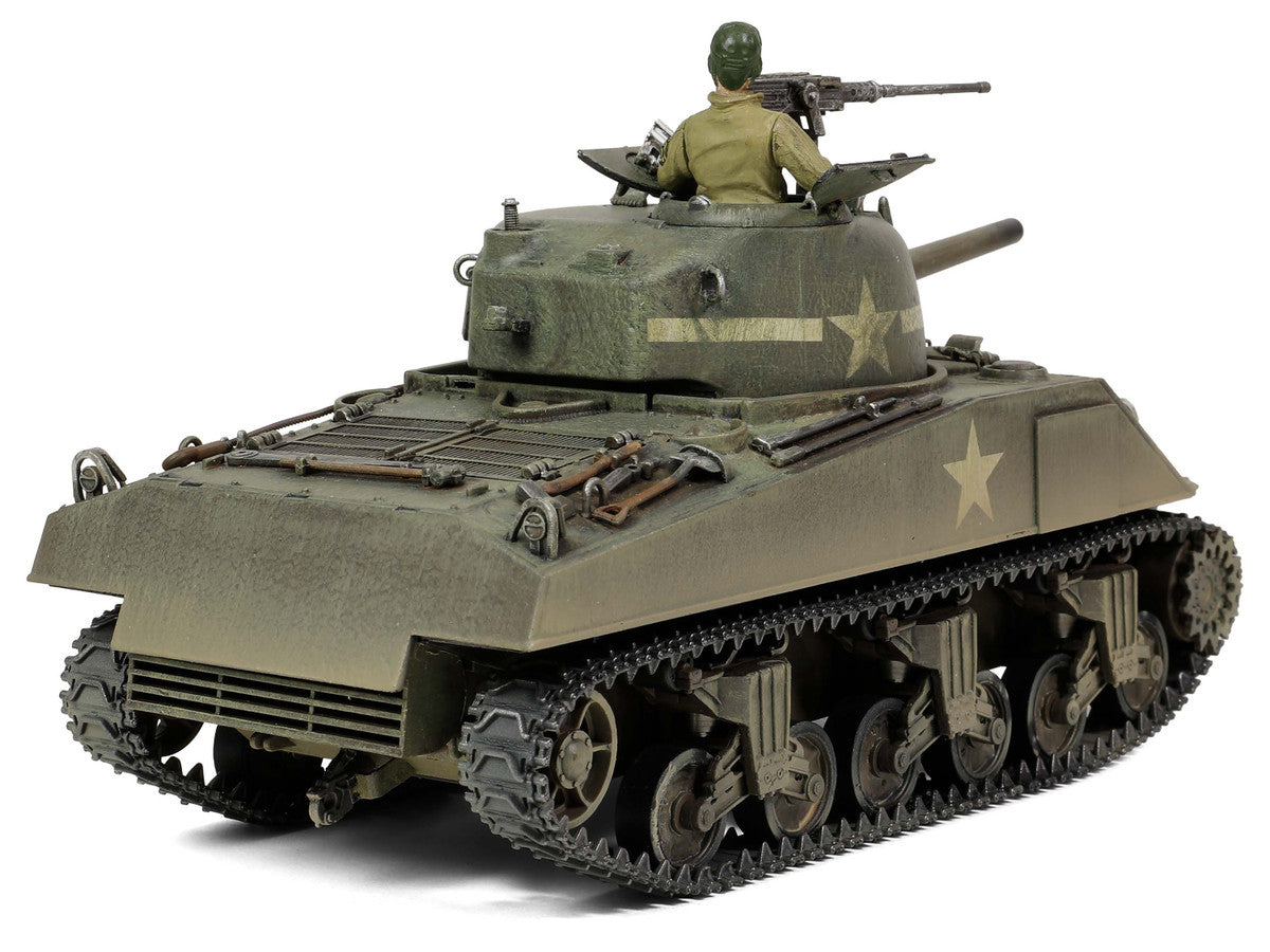 Sherman M4A3 (75) Medium Tank U.S. "Training vehicle C Company 10th Tank Battalion 5th Armored Division New York" (1943) "Engine Plus" Series 1/32 Diecast Model by Metal Proud LuxuryLifeWay Online Store