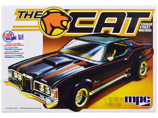 Skill 2 Model Kit 1973 Mercury Cougar "The Cat" 1/25 Scale Model by MPC LuxuryLifeWay Online Store