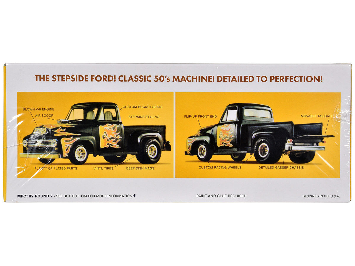 Skill 2 Model Kit 1953 Ford Stepside Pickup Truck 1/25 Scale Model by MPC LuxuryLifeWay Online Store
