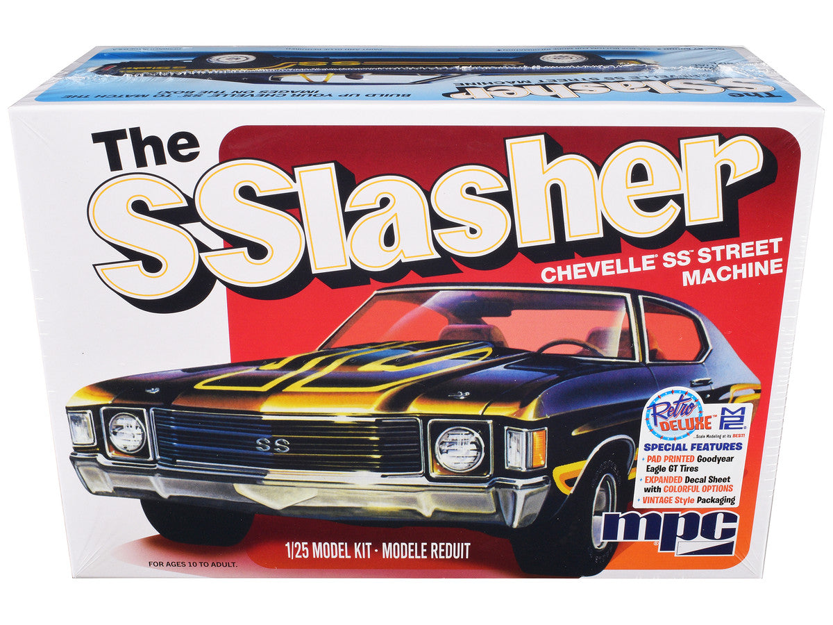 Skill 2 Model Kit Chevrolet Chevelle SS Street Machine "The SSlasher" 1/25 Scale Model by MPC LuxuryLifeWay Online Store