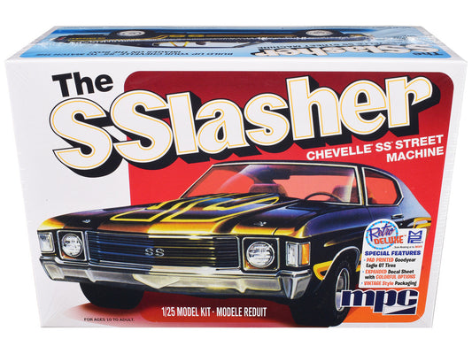 Skill 2 Model Kit Chevrolet Chevelle SS Street Machine "The SSlasher" 1/25 Scale Model by MPC LuxuryLifeWay Online Store