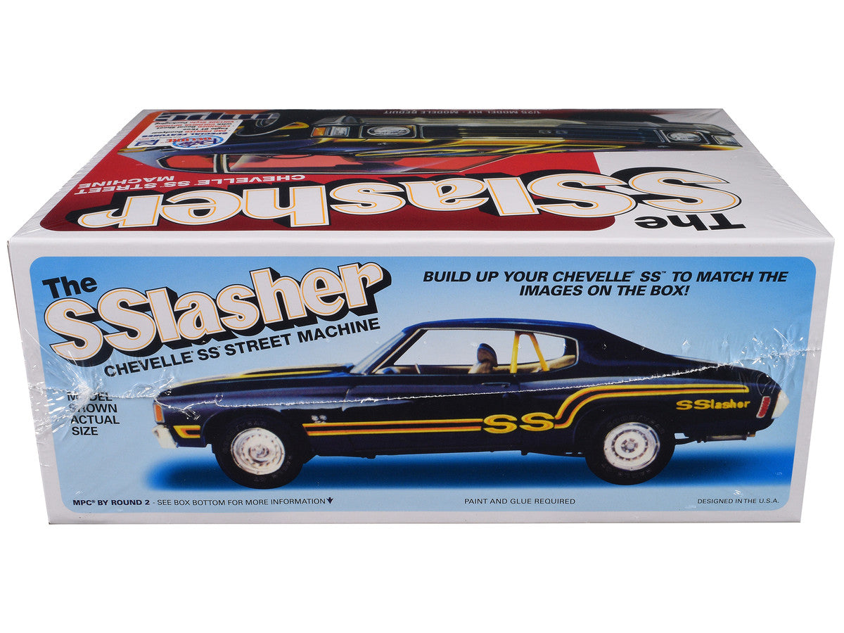 Skill 2 Model Kit Chevrolet Chevelle SS Street Machine "The SSlasher" 1/25 Scale Model by MPC LuxuryLifeWay Online Store