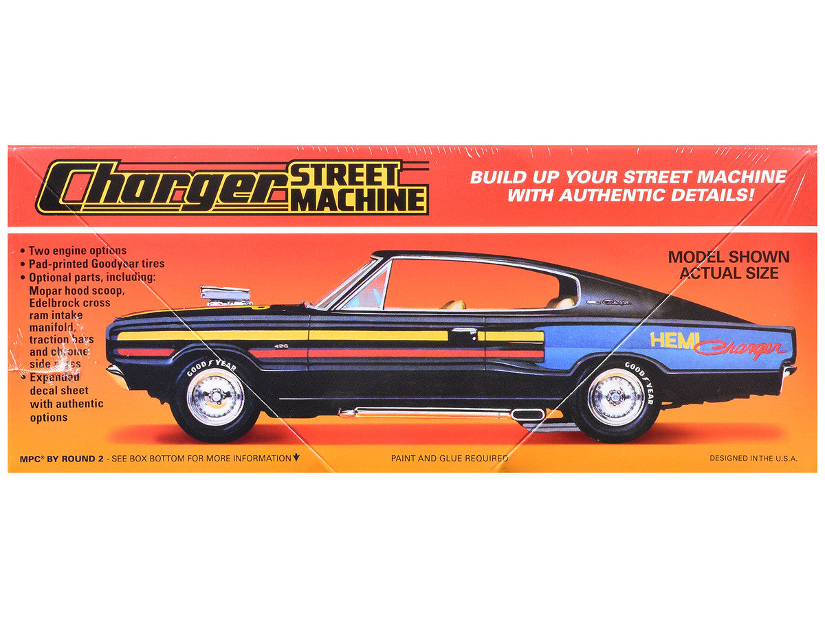Skill 2 Model Kit 1967 Dodge Charger Street Machine 1/25 Scale Model by MPC LuxuryLifeWay Online Store