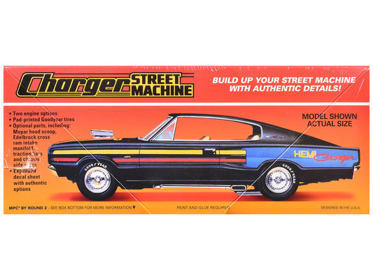 Skill 2 Model Kit 1967 Dodge Charger Street Machine 1/25 Scale Model by MPC LuxuryLifeWay Online Store