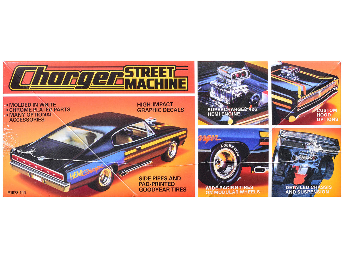 Skill 2 Model Kit 1967 Dodge Charger Street Machine 1/25 Scale Model by MPC LuxuryLifeWay Online Store