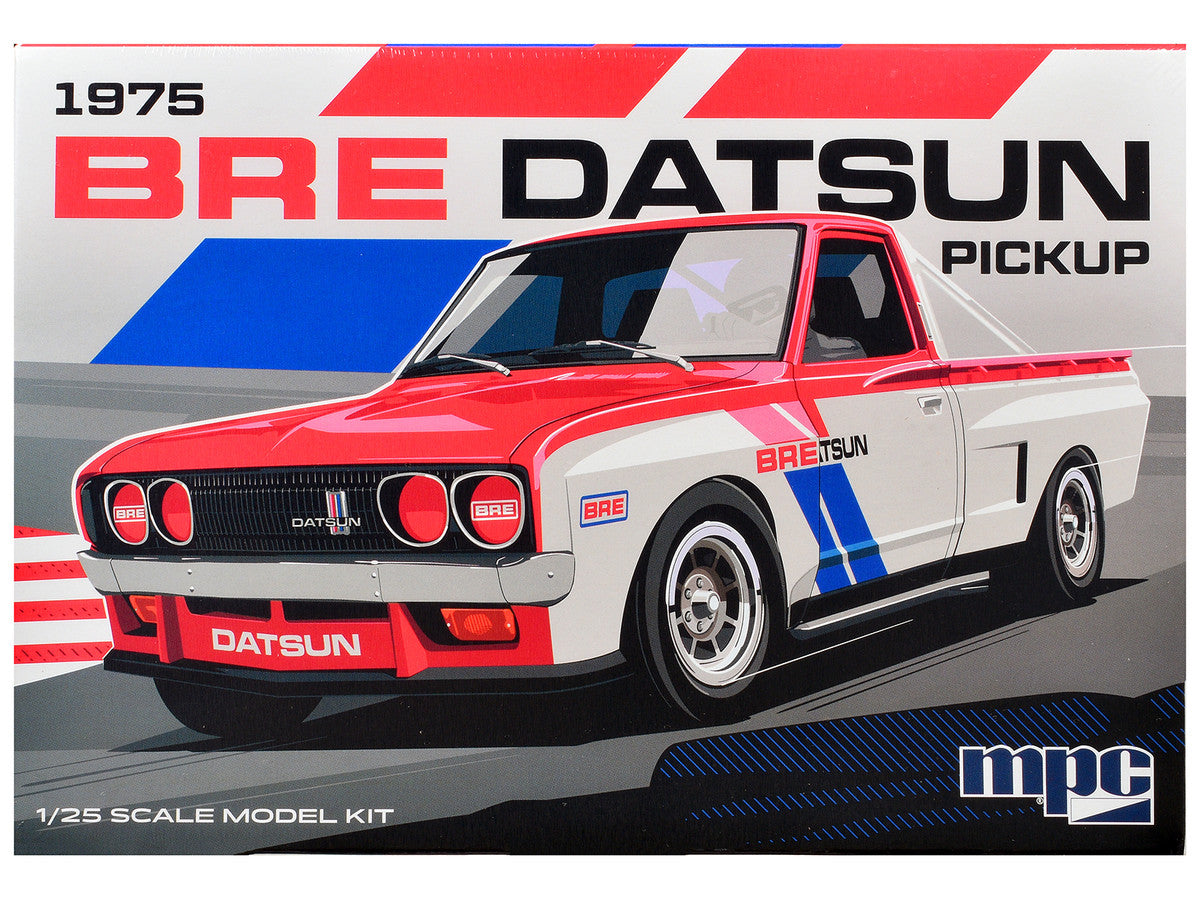 Skill 2 Model Kit 1975 Datsun Pickup Truck "BRE" 1/25 Scale Model by MPC LuxuryLifeWay Online Store