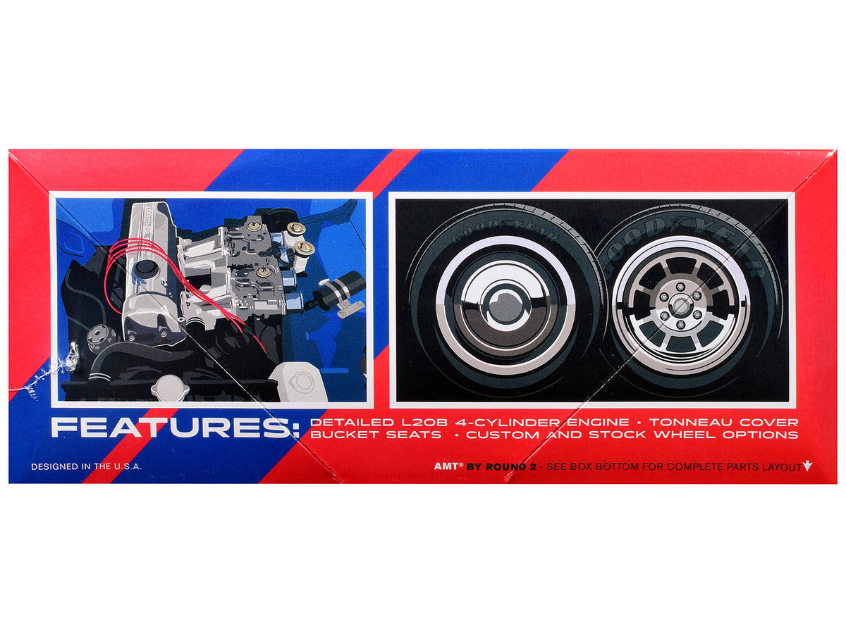 Skill 2 Model Kit 1975 Datsun Pickup Truck "BRE" 1/25 Scale Model by MPC LuxuryLifeWay Online Store