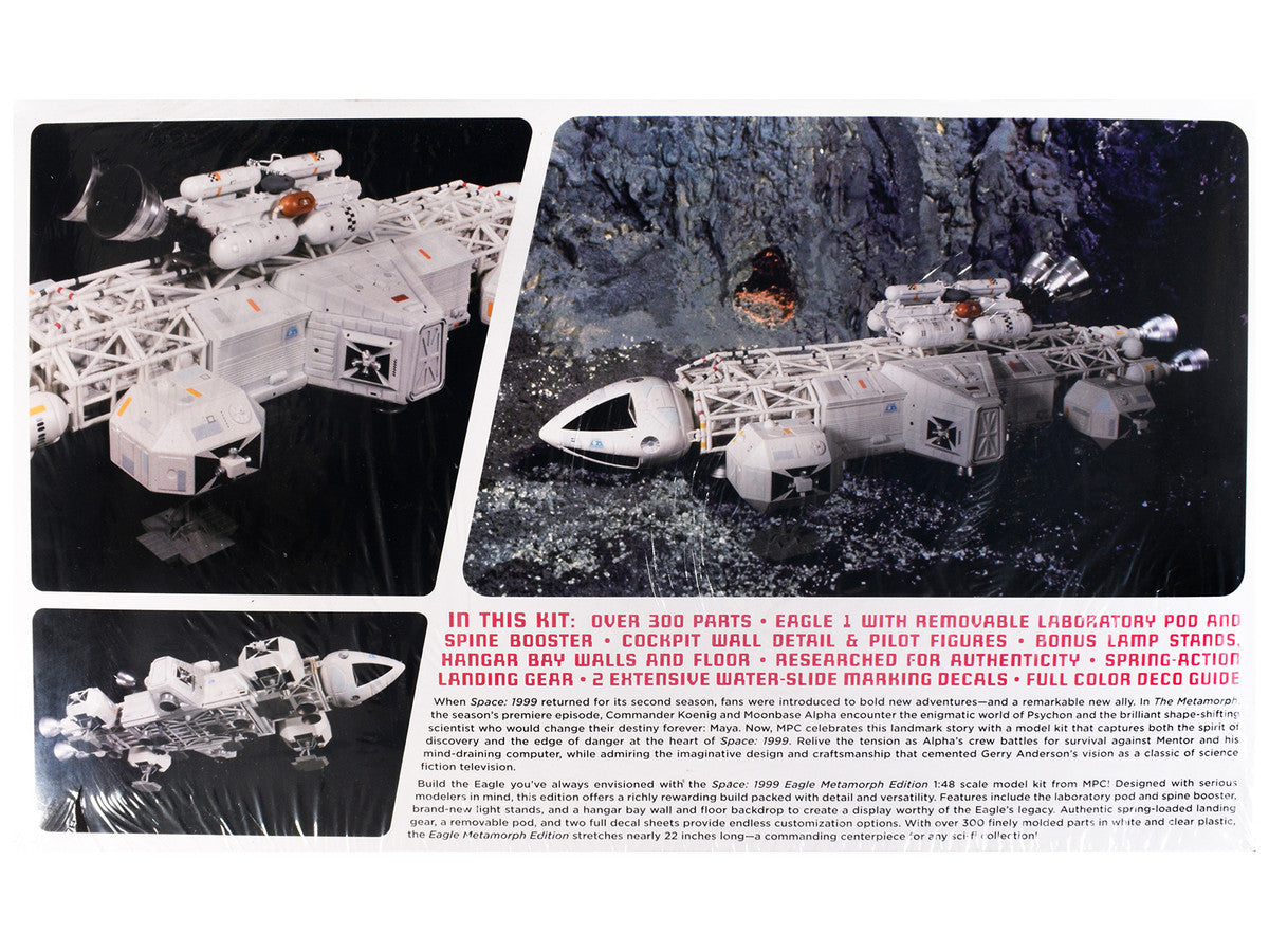 Skill 2 Model Kit Eagle Transporter Metamorph Edition "Space: 1999" (1975-1977) TV Series 1/48 Scale Model by MPC LuxuryLifeWay Online Store