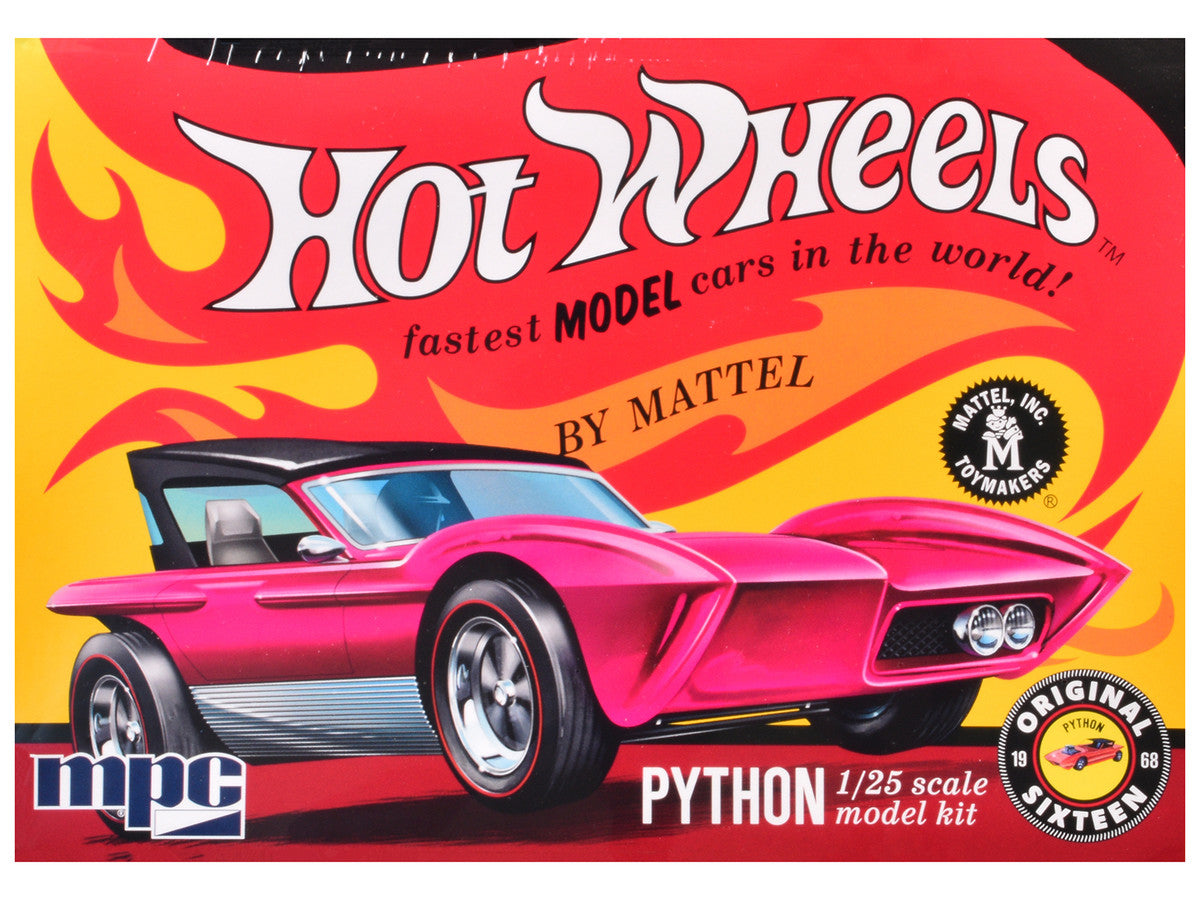 Skill 2 Model Kit Python Car "Hot Wheels" 1/25 Scale Model by MPC LuxuryLifeWay Online Store