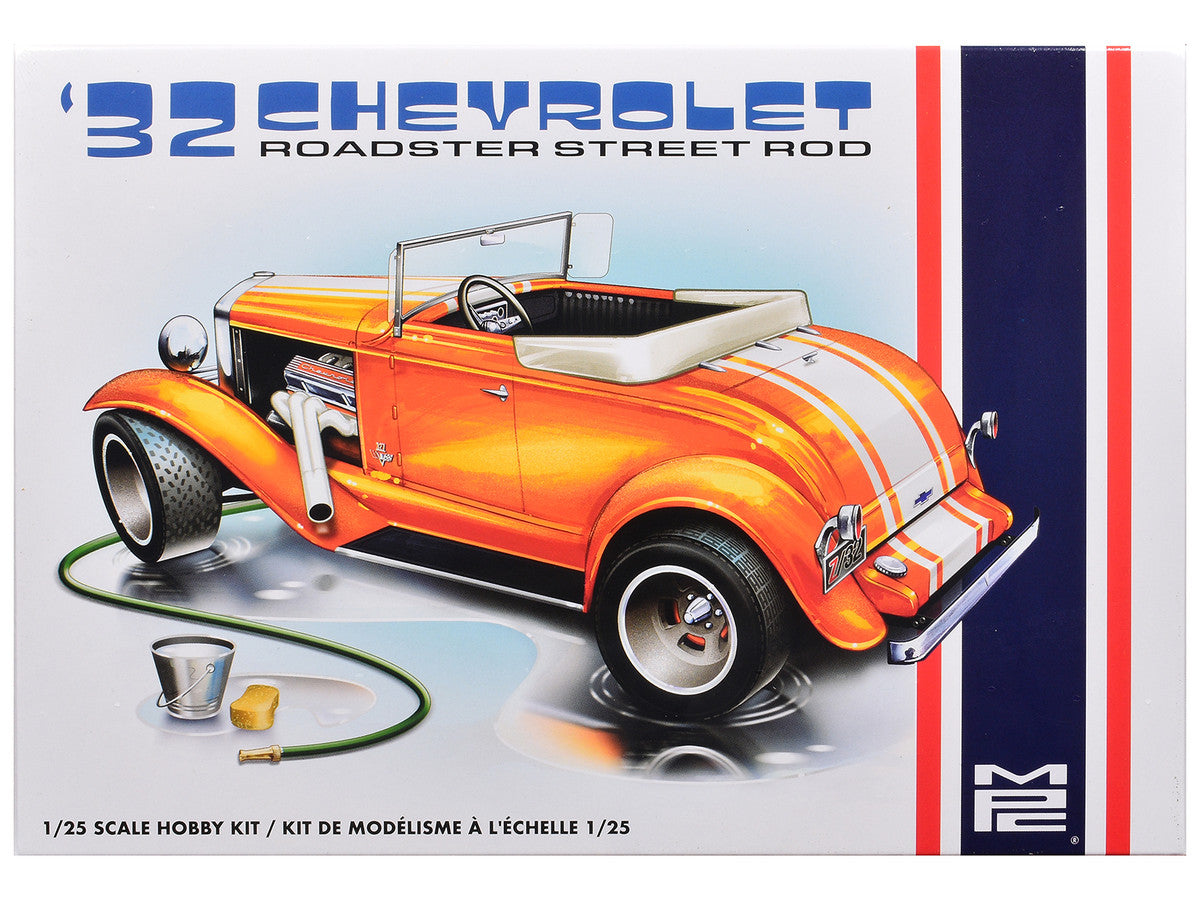 Skill 2 Model Kit 1932 Chevrolet Roadster Street Rod 1/25 Scale Model by MPC LuxuryLifeWay Online Store