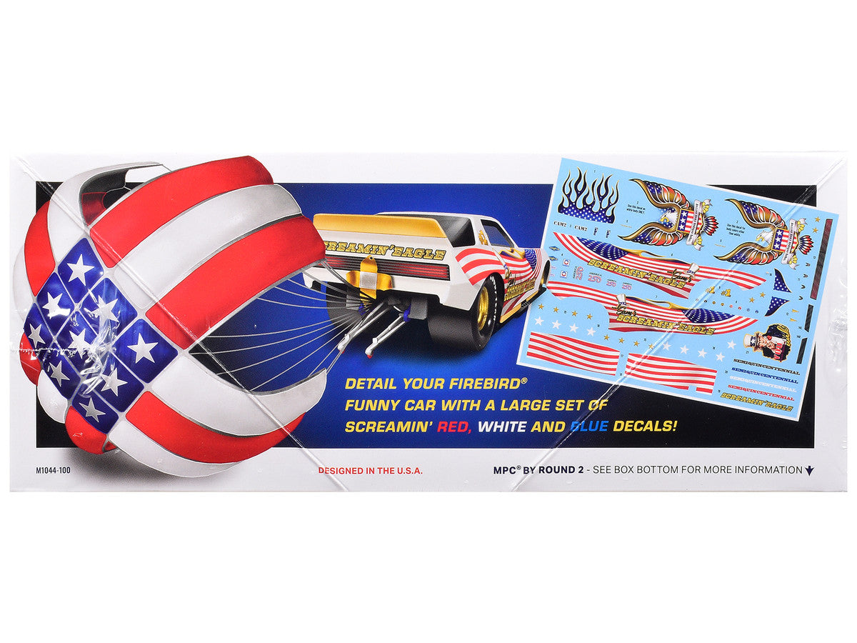 Skill 2 Model Kit Pontiac Firebird Funny Car "Unk' Sam's Screaming Eagle" 1/25 Scale Model by MPC LuxuryLifeWay Online Store