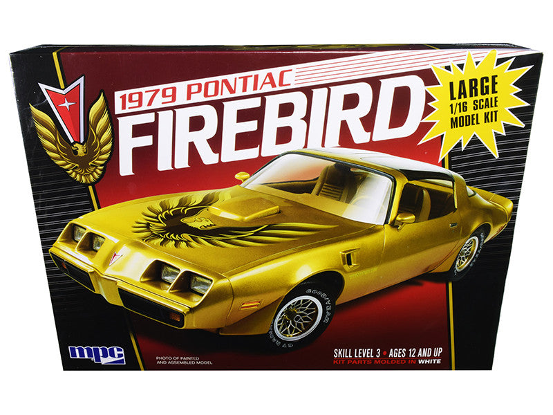 Skill 3 Model Kit 1979 Pontiac Firebird 1/16 Scale Model by MPC LuxuryLifeWay Online Store