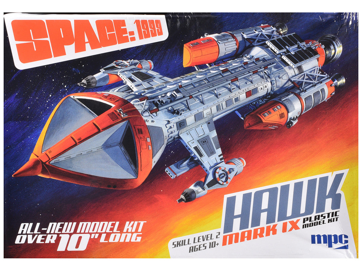 Skill 2 Model Kit Hawk Mark IX Spacecraft "Space: 1999" (1975-1977) TV Series 1/72 Scale Model by MPC LuxuryLifeWay Online Store