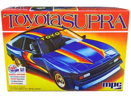 Skill 2 Model Kit 1983 Toyota Celica Supra 1/25 Scale Model Car by MPC LuxuryLifeWay Online Store