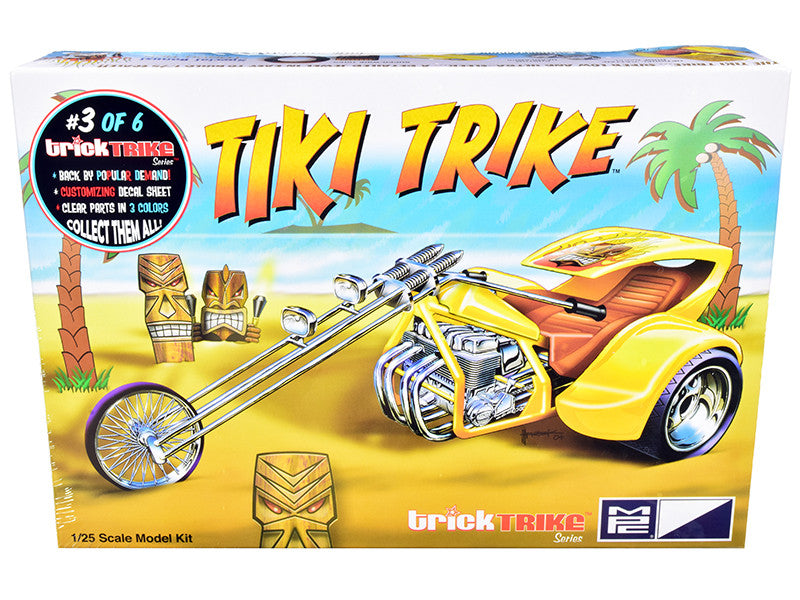 Skill 2 Model Kit Tiki Trike "Trick Trikes" Series 1/25 Scale Model by MPC LuxuryLifeWay Online Store