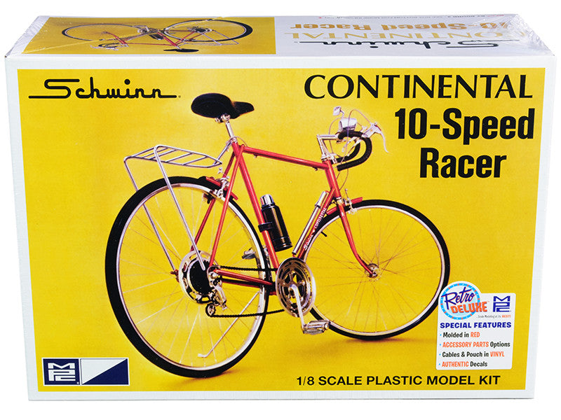 Skill 2 Model Kit Schwinn Continental 10-Speed Bicycle 1/8 Scale Model by MPC LuxuryLifeWay Online Store
