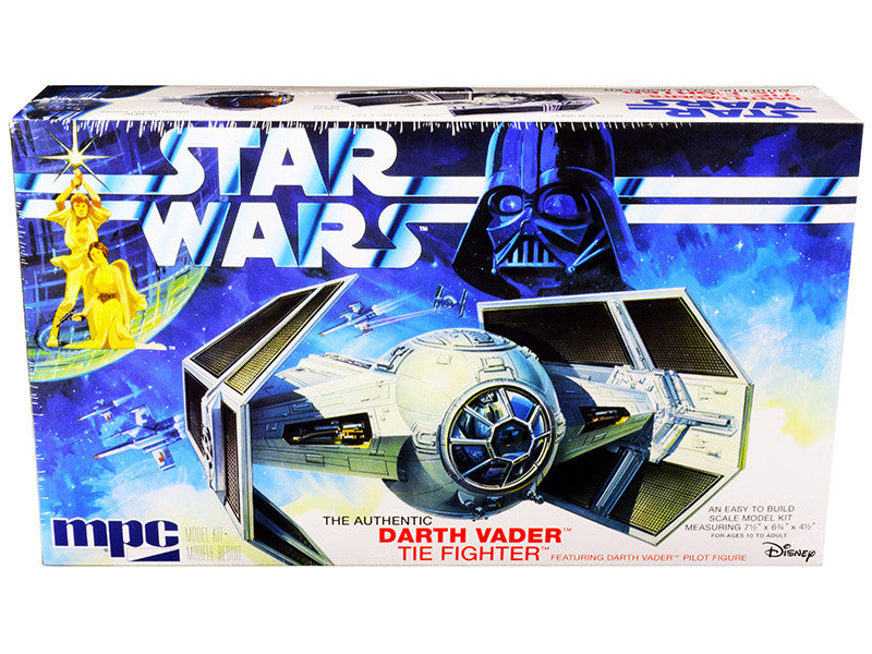 Skill 2 Model Kit Darth Vader's Tie Fighter "Star Wars: Episode IV – A New Hope" (1977) Movie by MPC LuxuryLifeWay Online Store