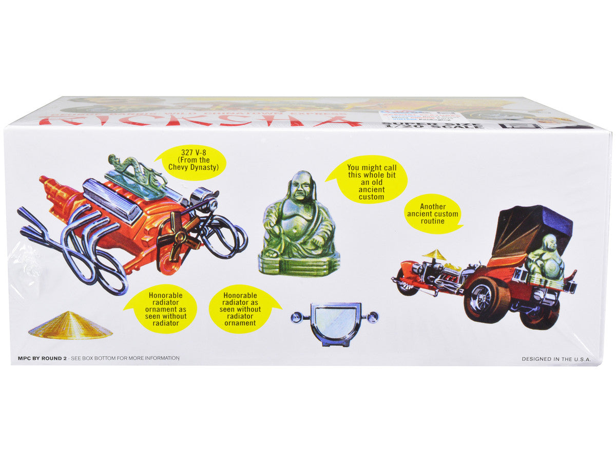 Skill 2 Model Kit George Barris' Wild Chinatown Express Ricksha 1/20 Scale Model by MPC LuxuryLifeWay Online Store